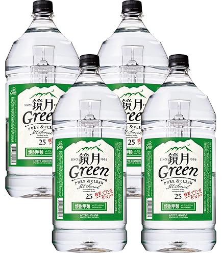 Amazon.co.jp: サントリー 鏡月 25度 4000ml×1ケース（4本入り